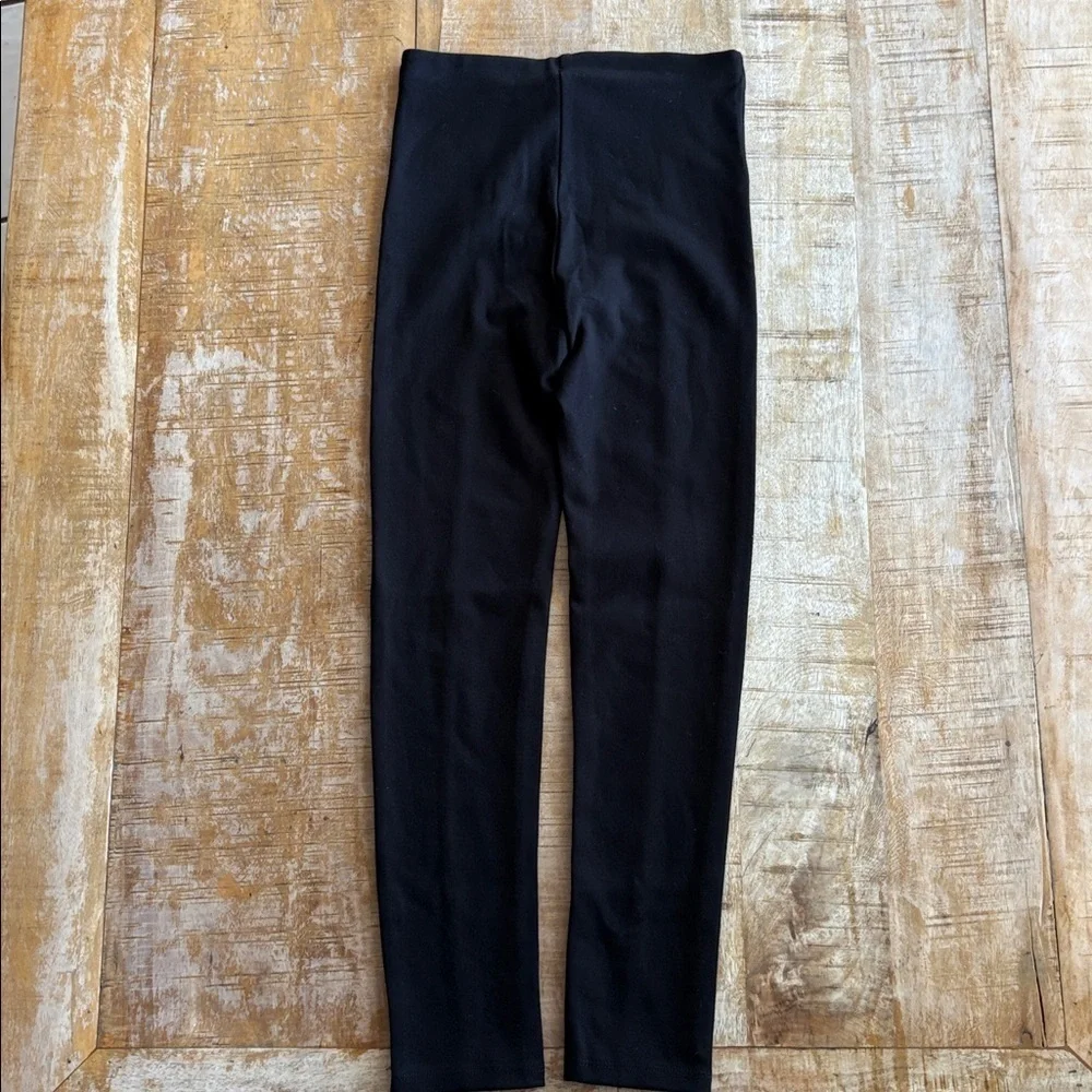 NWT Zara Girls Black Leggings 11-12y